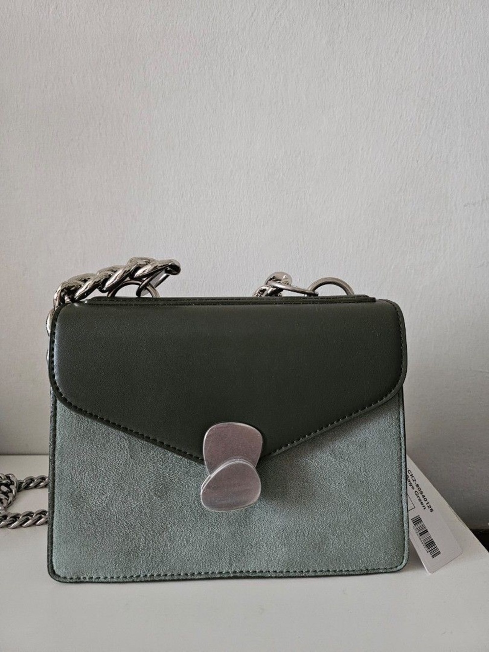 Charles & Keith Metal Detail Front Flap Bag